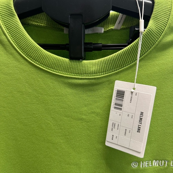 Helmut Lang Vibrant Green Sweatshirt - Picture 3 of 8